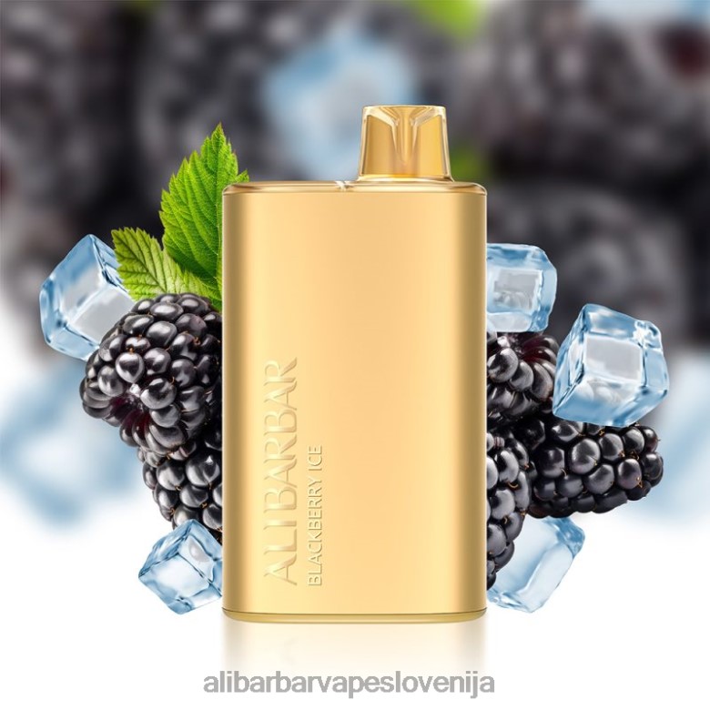 Alibarbar Vape Ljubljana - Alibarbar Rich 8000 vape za enkratno uporabo 68N0010 robidov led