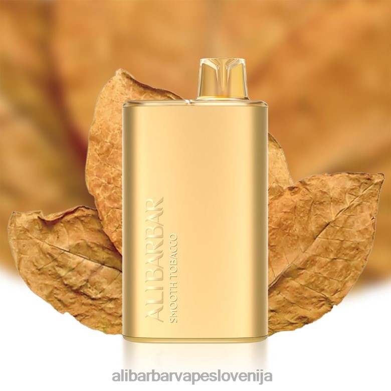 Alibarbar Vape Slovenija - Alibarbar Rich 8000 vape za enkratno uporabo 68N009 gladek tobak