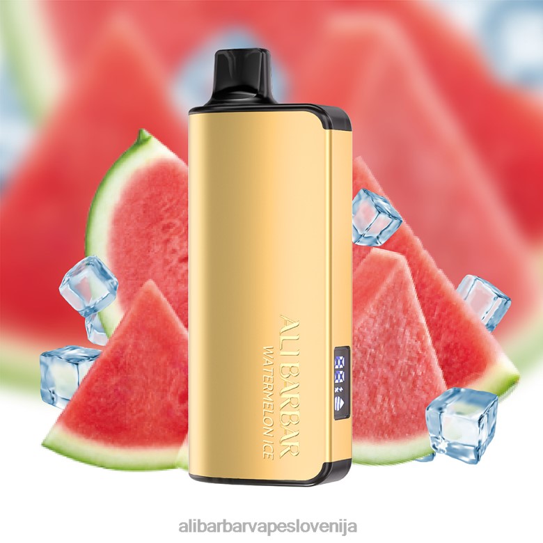 Alibarbar Vape Review - Alibarbar Ingot 20000 vape za enkratno uporabo 68N0031 borovničev blast
