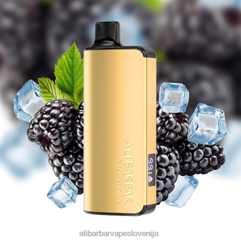 Alibarbar Vape - Alibarbar Ingot 9000 vape za enkratno uporabo 68N0021 kivi ananas