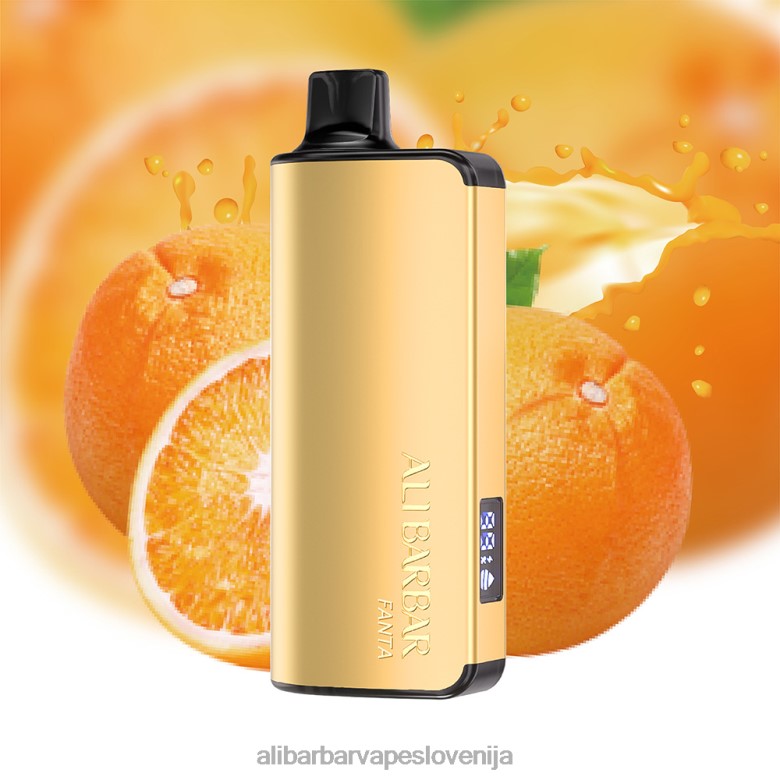 Alibarbar Vape Price - Alibarbar Ingot 9000 vape za enkratno uporabo 68N0016 kalifornijski sončni zahod
