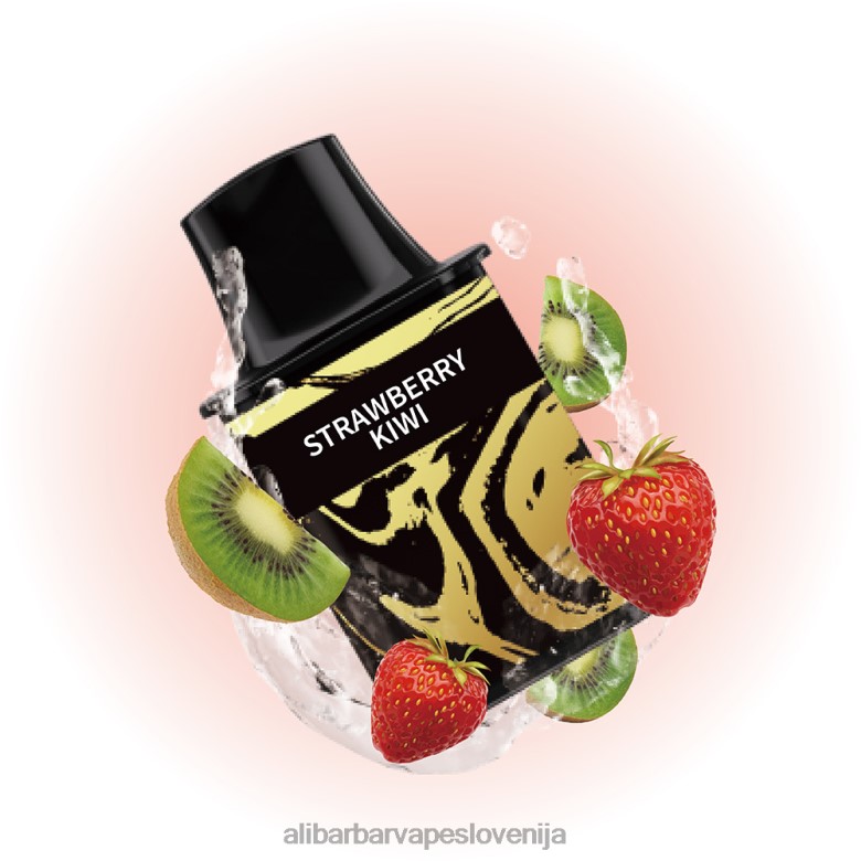 Alibarbar Vape Flavours - Alibarbar Flare vape za ponovno polnjenje 68N0070 borovničev lce