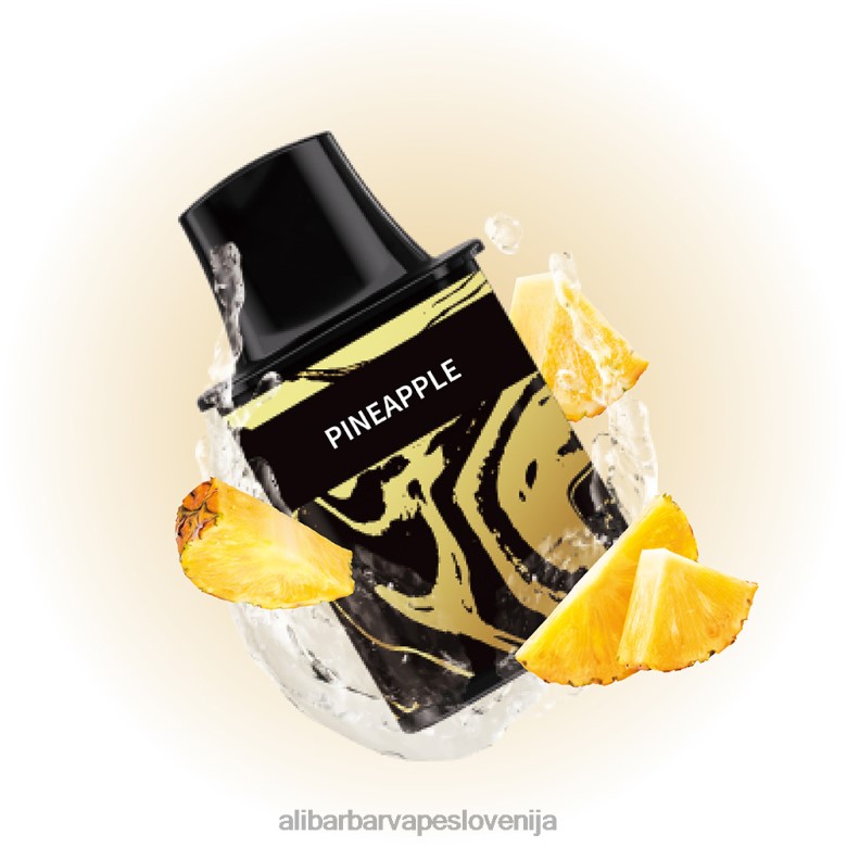Alibarbar Vape Flavours - Alibarbar Flare vape za ponovno polnjenje 68N0070 borovničev lce