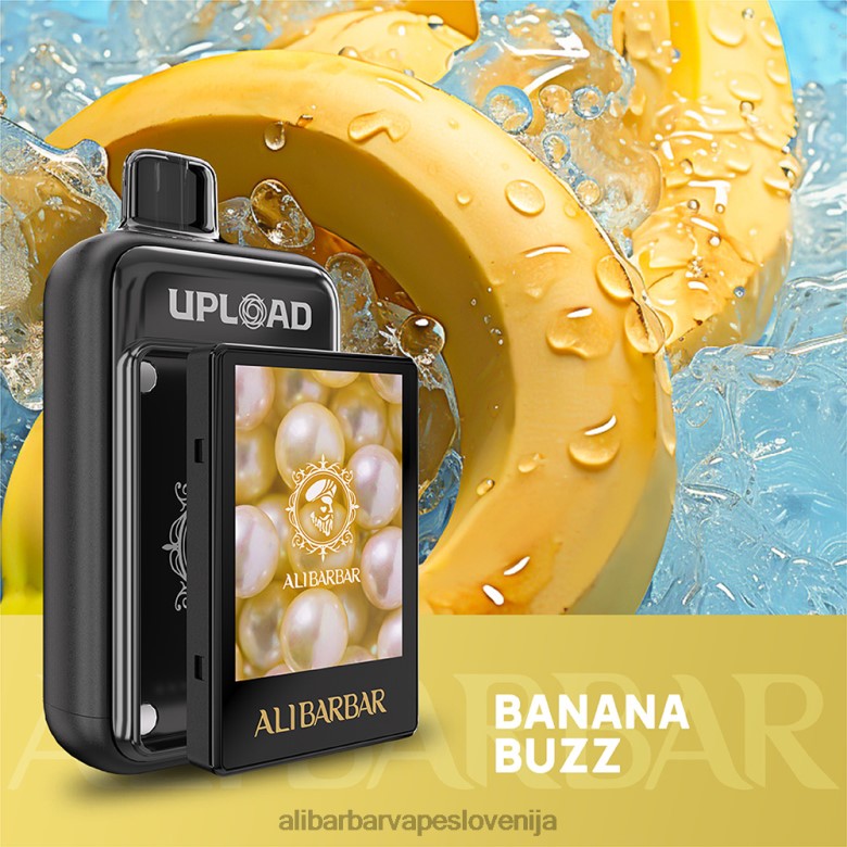 Alibarbar Nicotine Vape - Alibarbar nalaganje 68N00123 banana buzz