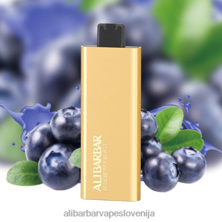 Alibarbar Vape Ljubljana - Alibarbar Pandora 7000 vape za enkratno uporabo 68N0050 borovničev blast