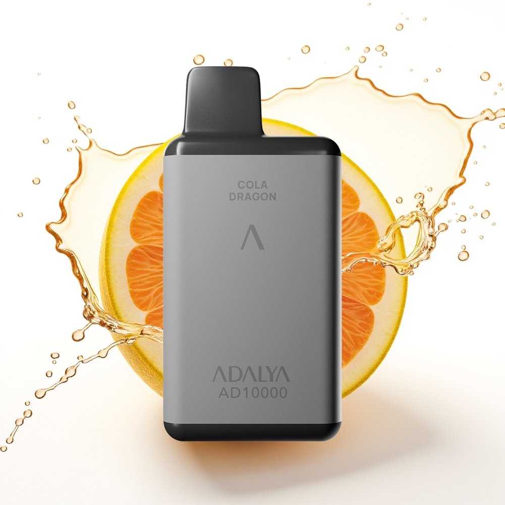 Adalya AD 10000 Puffs Prostor siva USB-C Enkratni Vape Havaji