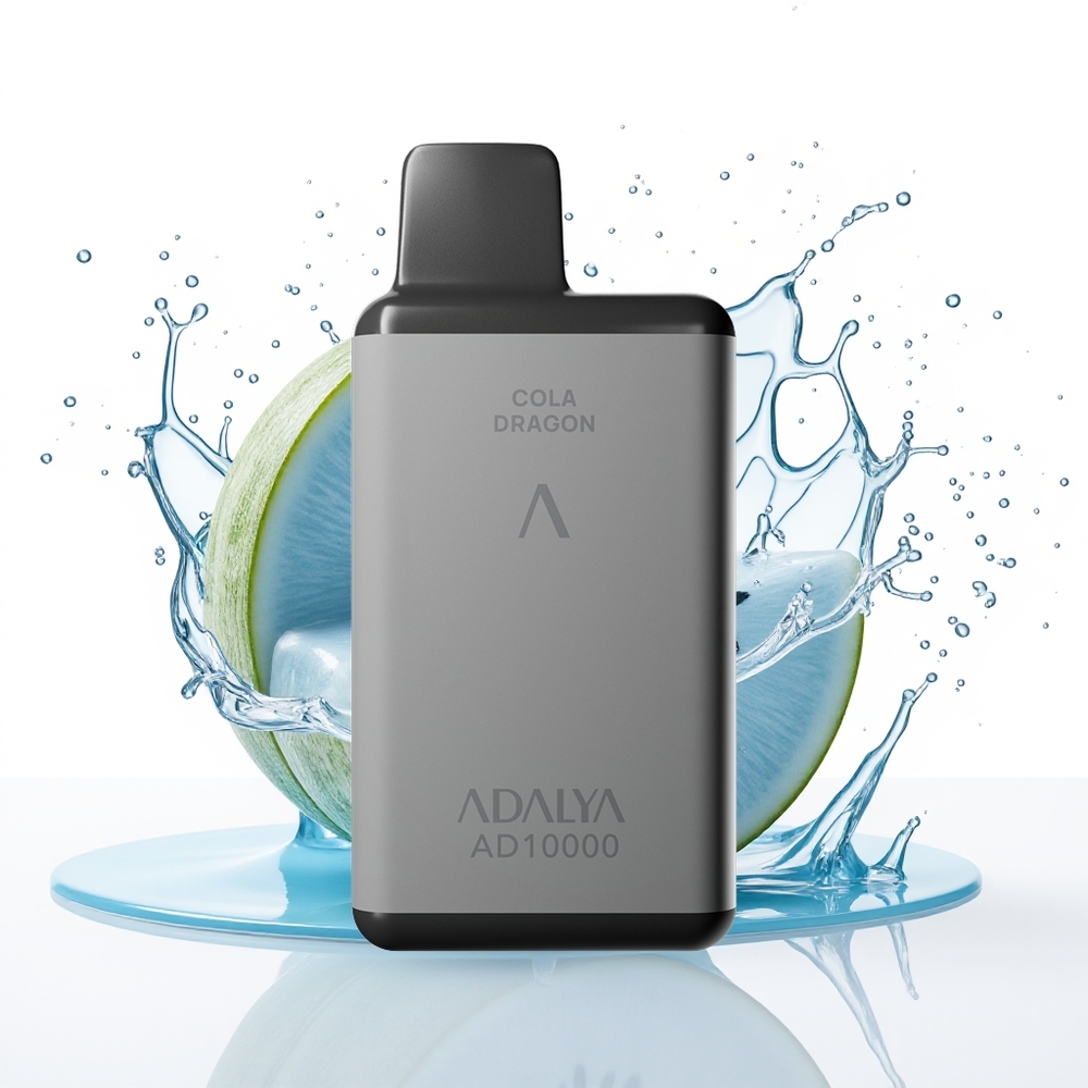 Adalya AD 10000 Puffs Zamenljiv Vape Modri Melon 14 ml 650 mAh
