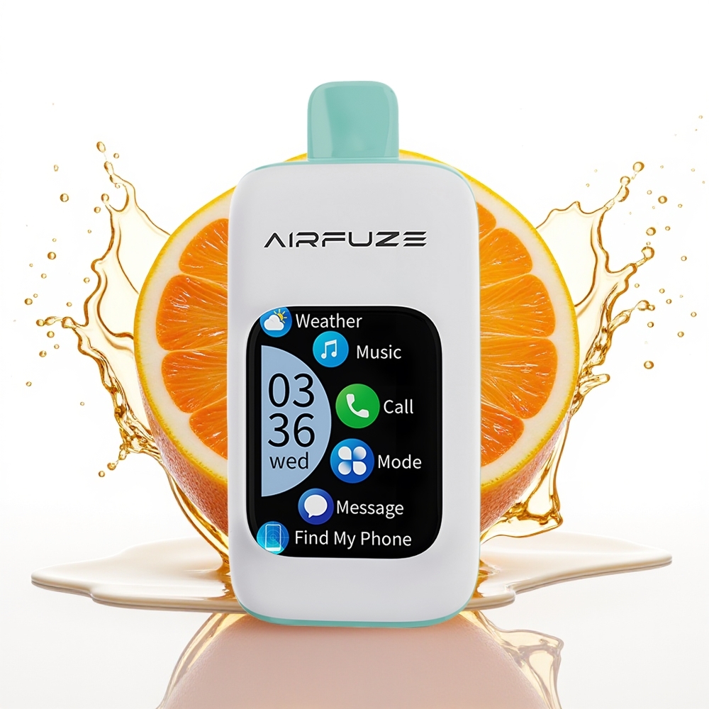 AirFuze Smart 30000 Puffs 900mAh Type-C Enkratni Vape Mavrični Sadni Izhod