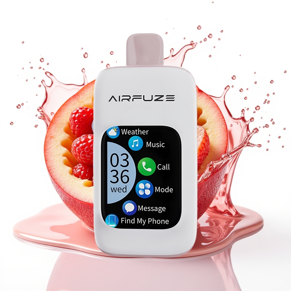 AirFuze Smart 30000 Puffs 900mAh Type-C Sodobni Vape Jagodni Izbruh