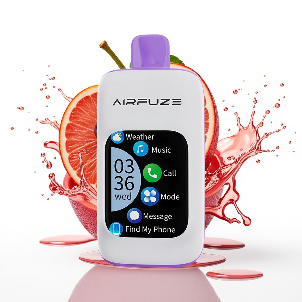 AirFuze Smart 30000 Puffs Enkratni Vape Grozdovi Pok 5% 900mAh