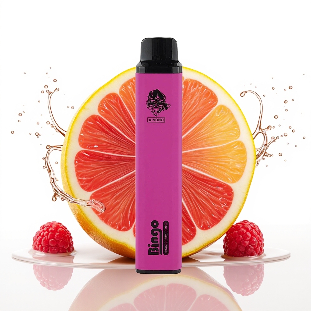 Aivono Aim Bingo 4000 Puffs 10mL 1000mAh Enkratni Vape Brusnica Limona