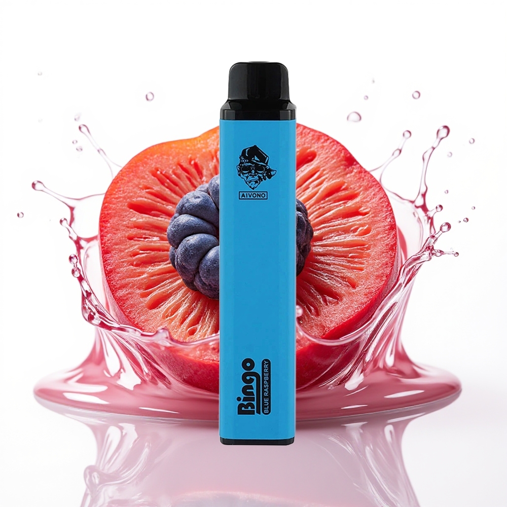 Aivono Aim Bingo 4000 Puffs 10mL 1000mAh Enkratni Vape Modra Robidnica