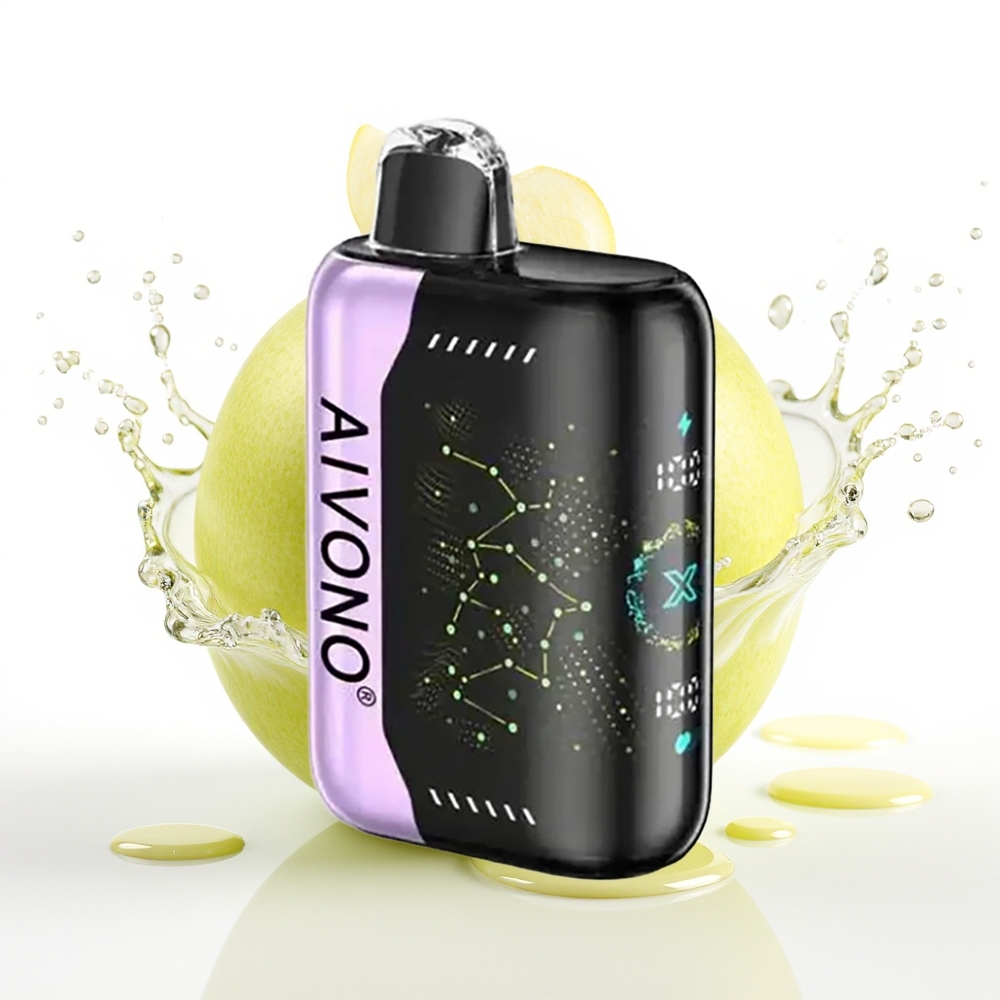 Aivono Aim Boom 25000 Puffs 28ml 650mAh Zeleno Jabolko Grozdje