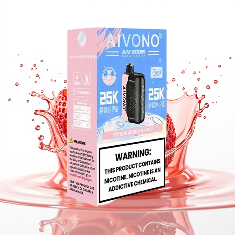 Aivono Aim Boom 25000 Puffs 28ml Jagoda B Pop