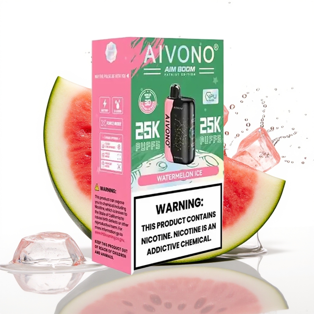 Aivono Aim Boom 25000 Puffs 28ml Lubenica Led Enkratni Vape
