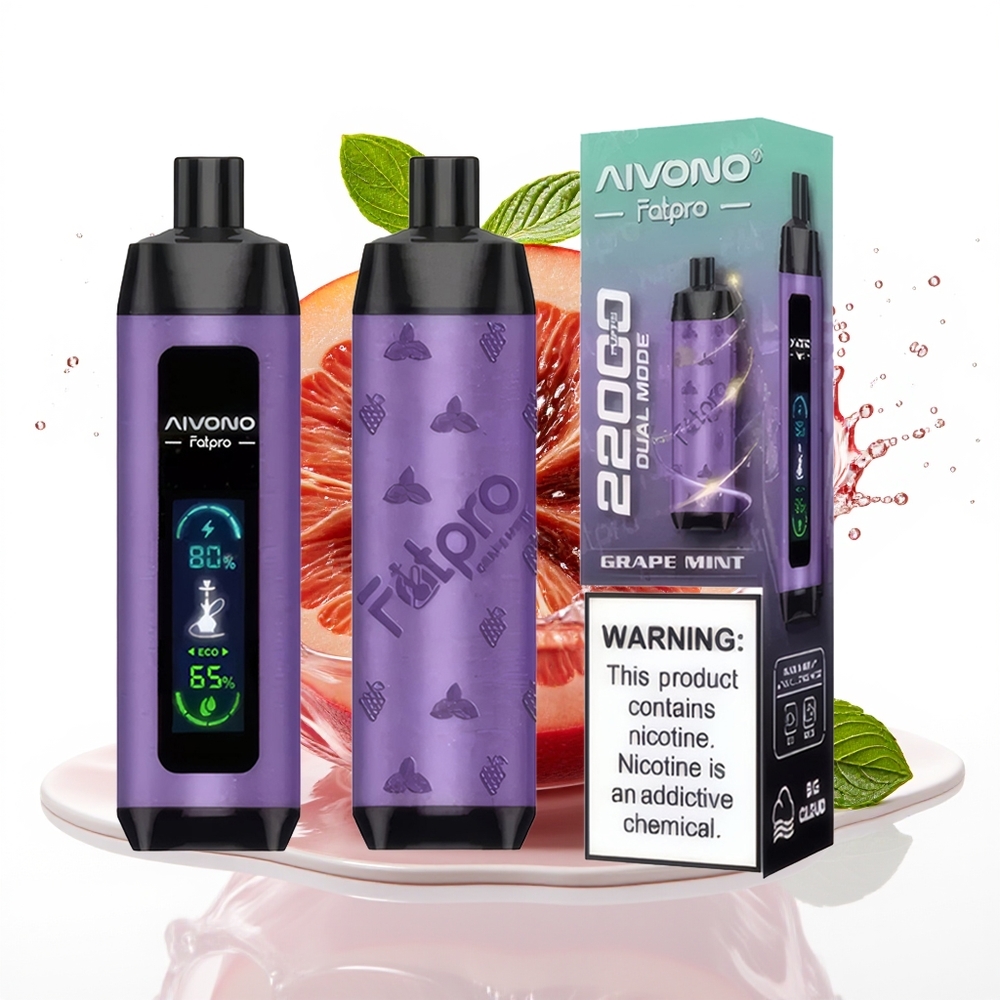Aivono Aim Fatpro 22000 Puffs 28ml 600mAh Ljubljenka Meta Enkratni Vape