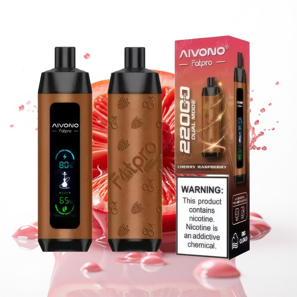 Aivono Aim Fatpro 22000 Puffs 28ml 600mah Češnja Malina