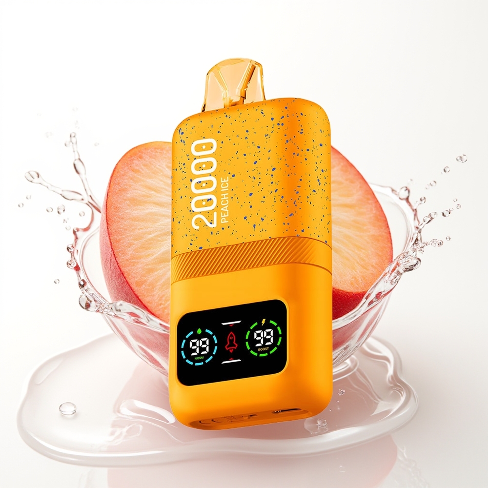 Aivono Aim Magic 20000 Puffov Dual Mesh LCD Breskva Led Enkratni Vape