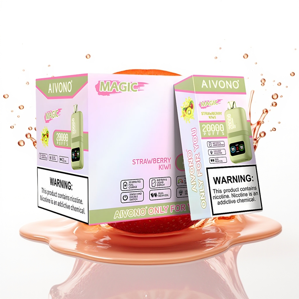 Aivono Aim Magic 20000 Puffs 26ml Dvojni Mrežni Jagoda Kivi