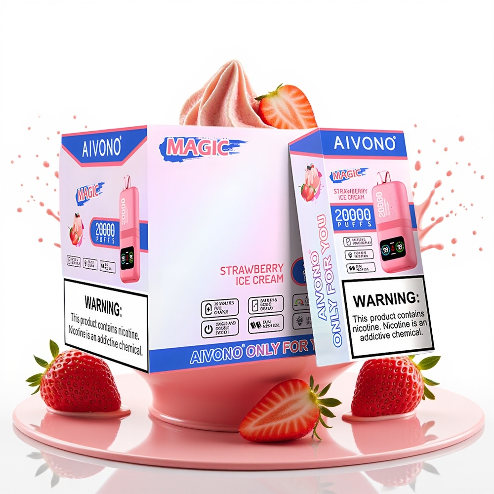 Aivono Aim Magic 20000 Puffs Dual Mesh Jagoda Sladoled