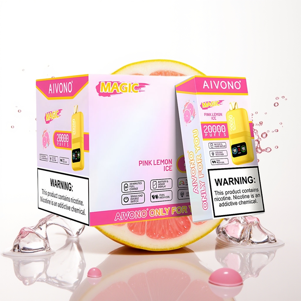 Aivono Aim Magic 20000 Puffs Dual Mesh Roza Limon Leden