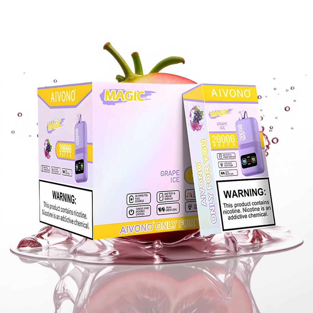 Aivono Aim Magic 20000 Puffs Tip-C Polnjenje Grozdni Led Enkratni Vape