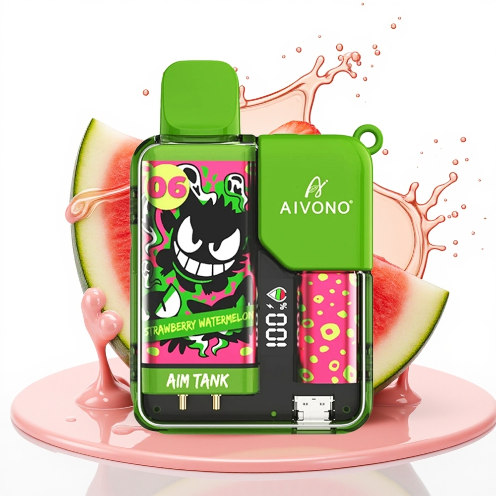 Aivono Aim Tank 9500 Puffs 18ml Jagoda Lubenica