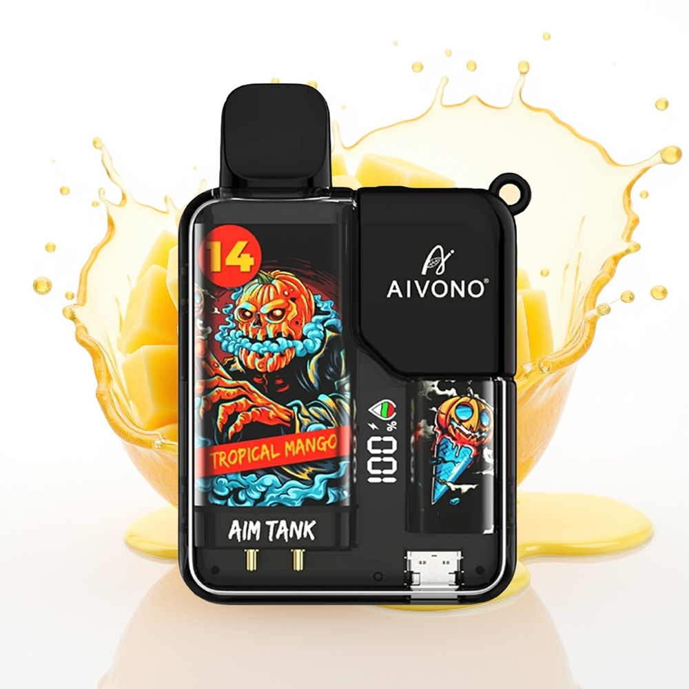 Aivono Aim Tank 9500 Puffs 18ml Tropski Mango