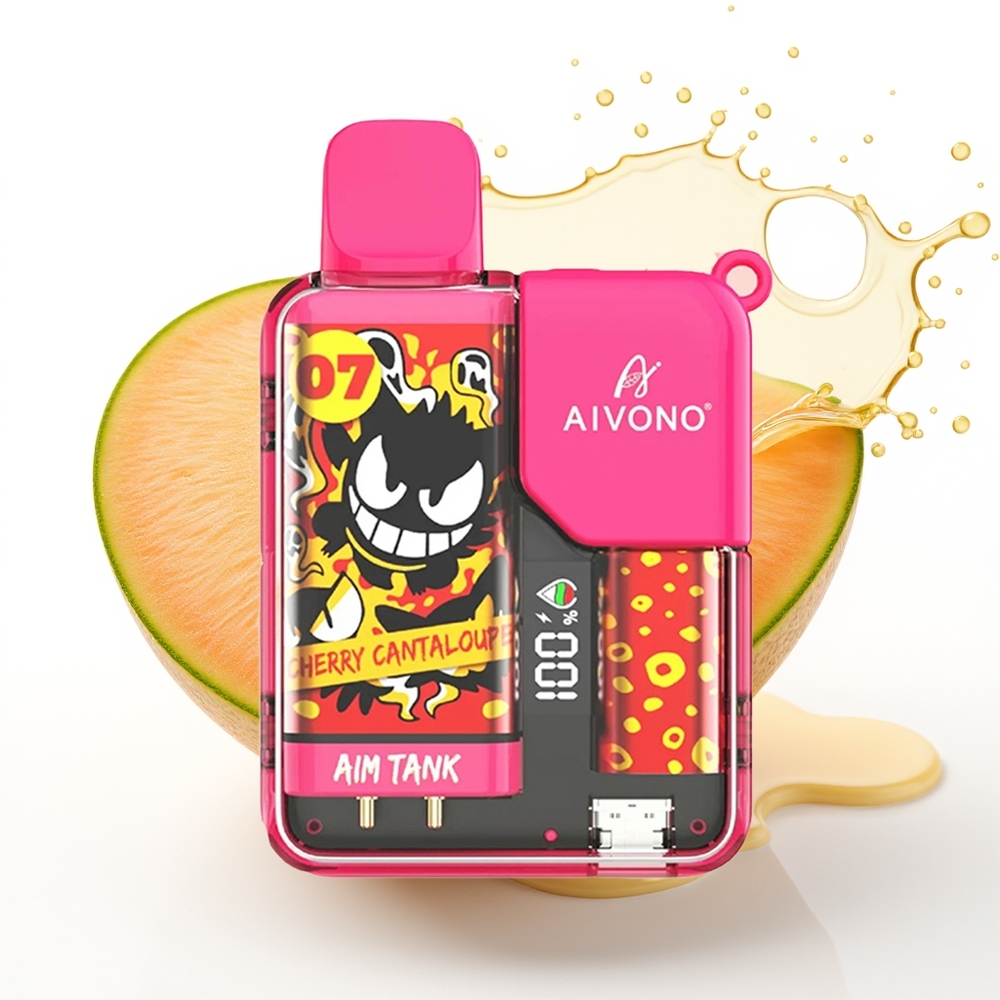 Aivono Aim Tank 9500 Puffs 18ml Češnja Melona Enkratni Vape