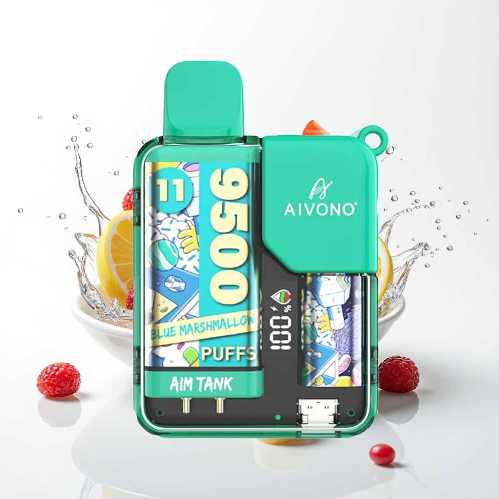 Aivono Aim Tank 9500 Pufi 18ml Modra Marshmallow
