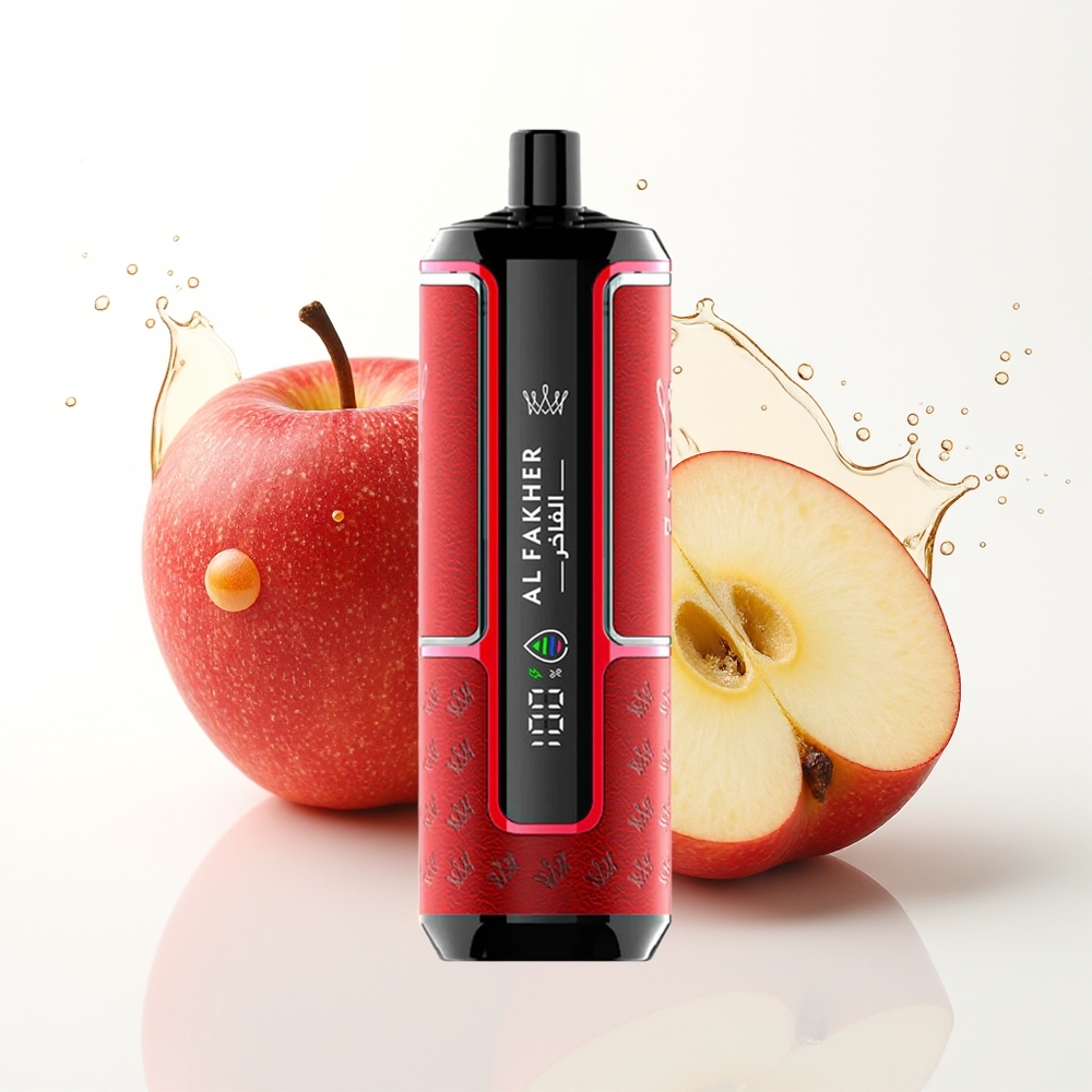 Al Fakher Crown Bar 15K Hypermax DTL 22ml Enkratna Vape Naprava Dve Jabolki