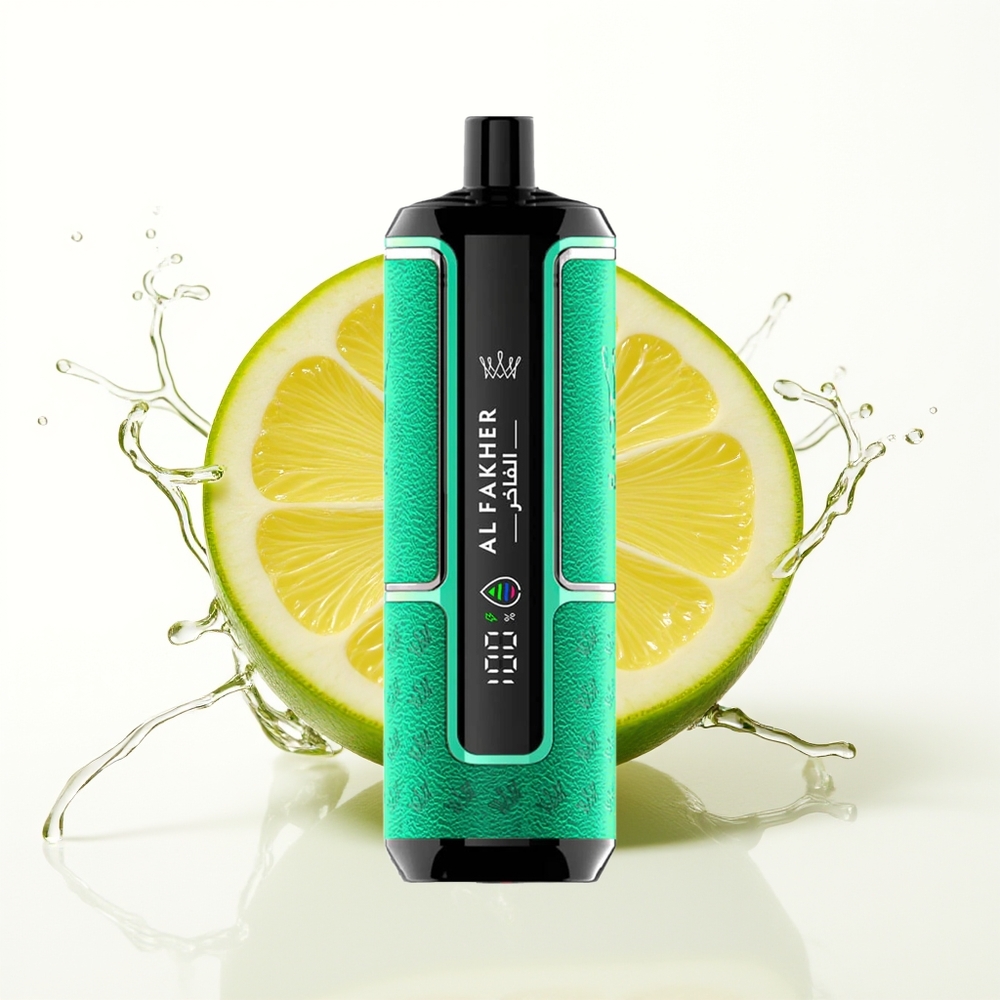 Al Fakher Crown Bar 15K Hypermax Enkratna Vape Naprava Limeta Limona 22ml 600mAh