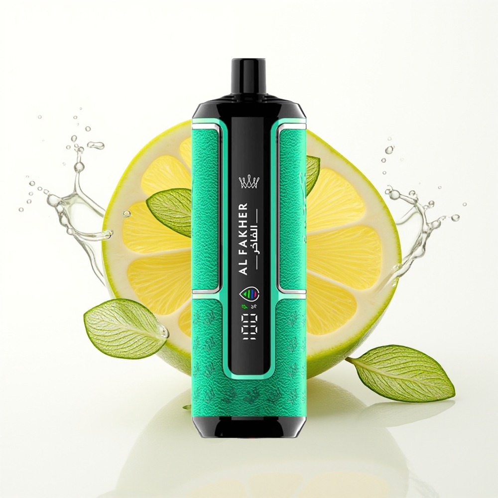 Al Fakher Crown Bar 15K Hypermax Enkratna Vape Naprava Limeta Meta 22ml 600mAh