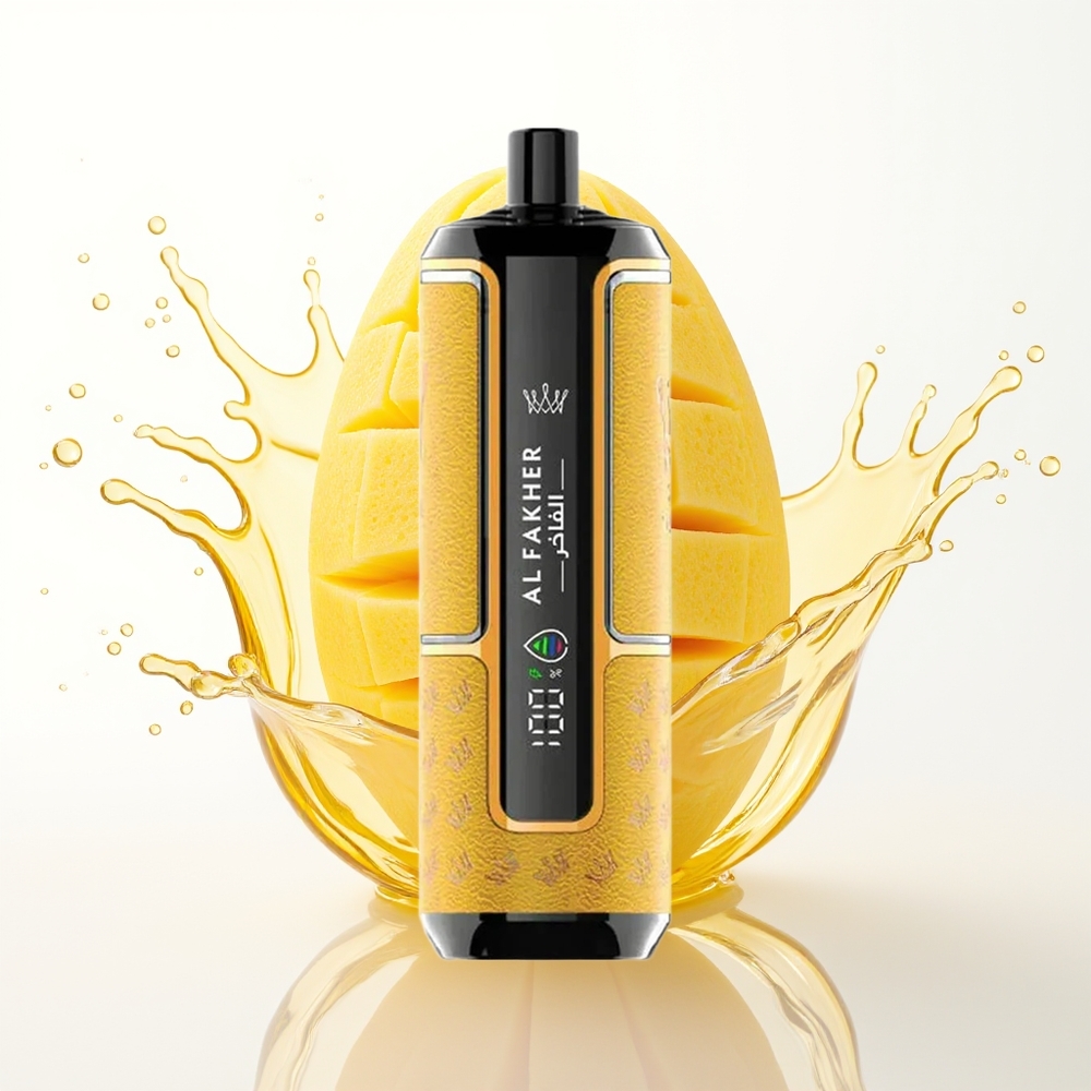 Al Fakher Crown Bar 15K Hypermax Enkratna Vape Naprava Mangov Led 22ml 600mAh