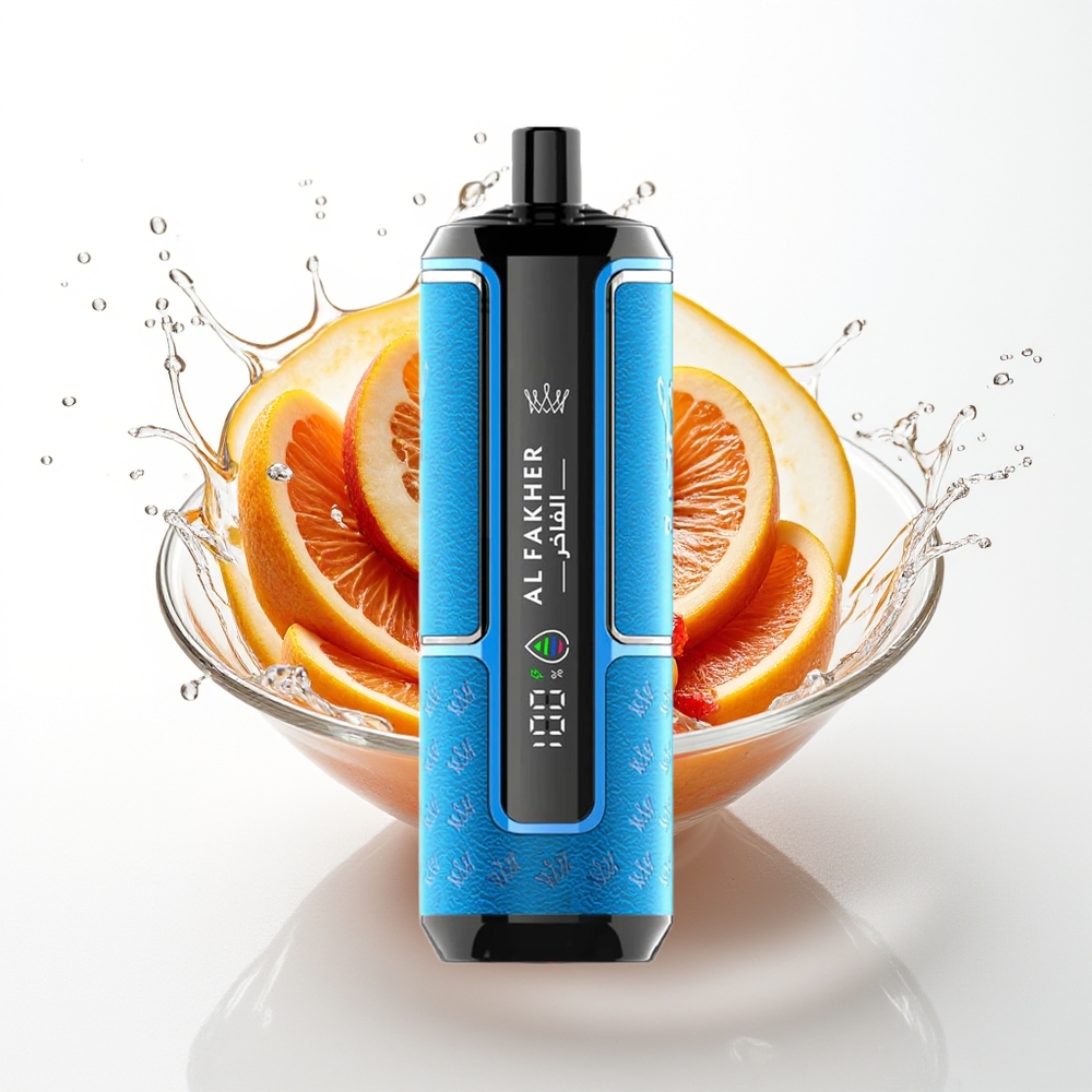 Al Fakher Crown Bar 15K Hypermax Enkratna Vape Naprava Modro Morje 22ml 600mAh