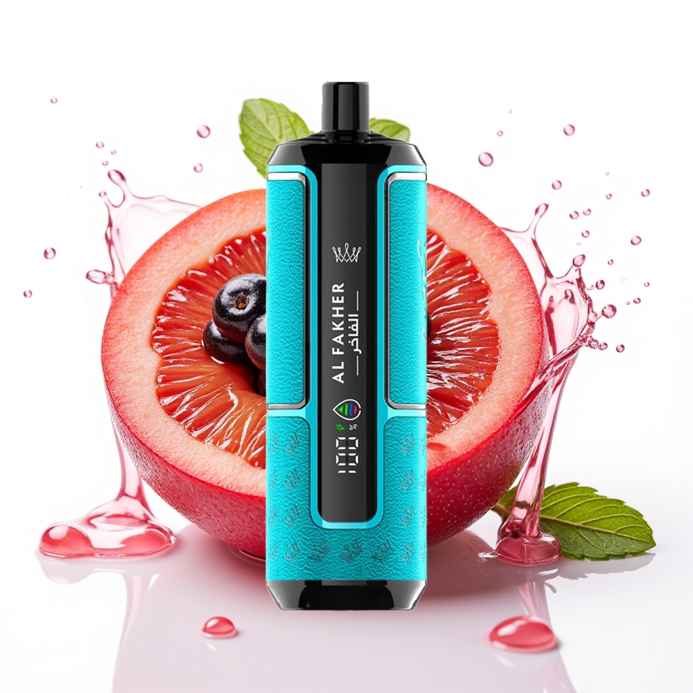 Al Fakher Crown Bar 15K Hypermax Enkratna Vape Naprava Črni Ribez Meta 22ml 600mAh