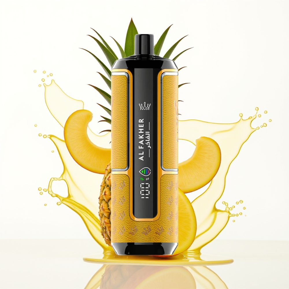 Al Fakher Crown Bar 15K Hypermax Mini 22ml 6mg Eno-usesna Mango Ananas