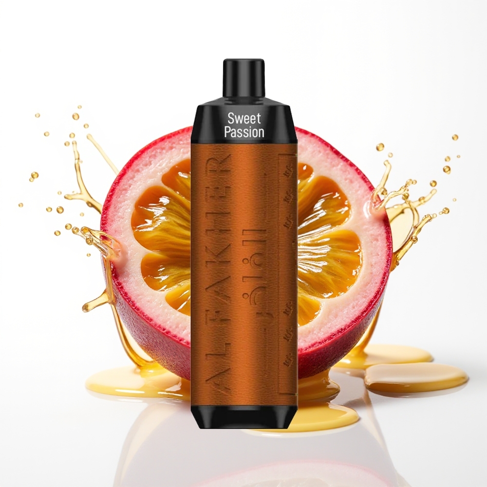 Al Fakher Crown Bar 8000 Crystal Enkratna Vapa Sladka Pasijonka 18ml 8000 Pufov