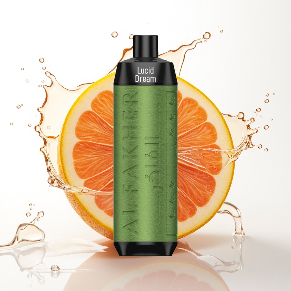 Al Fakher Crown Bar 8000 Crystal Enkratna Vape Lucidno Sanjanje 18ml USB-C