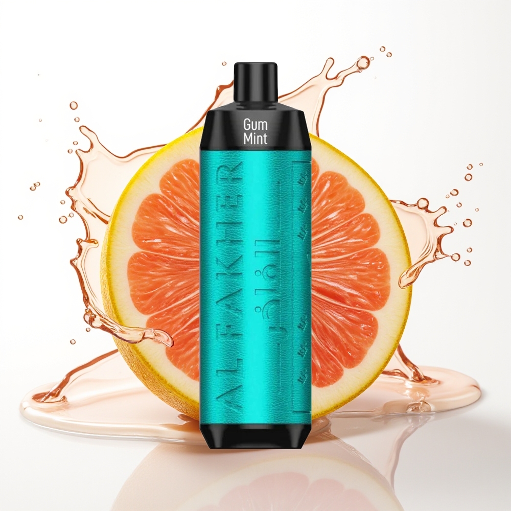 Al Fakher Crown Bar 8000 Crystal Enkratni Vape Žvečilna Meta 18ml 8000 Pufov