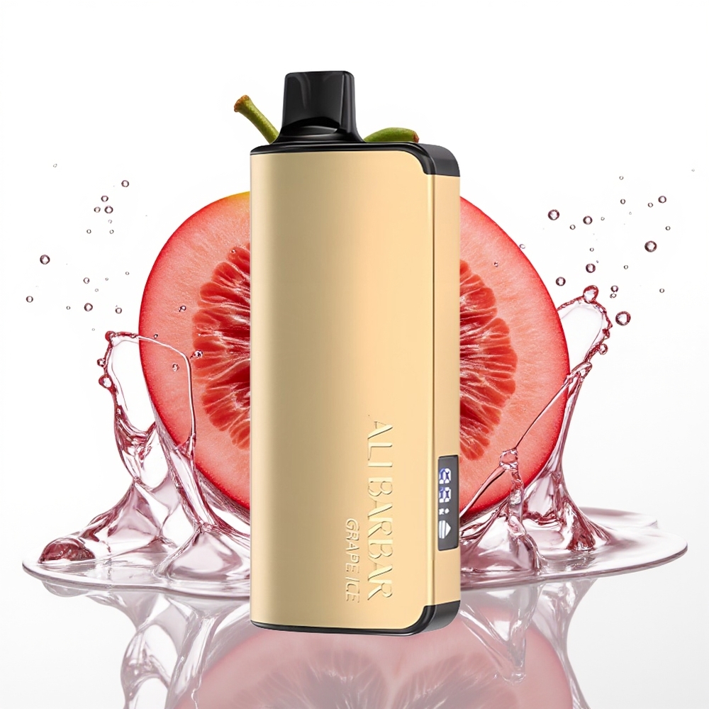 Alibarbar Ingot 9000 Puffs 2350mah 22ml Enkratni Vape Grozdni Led