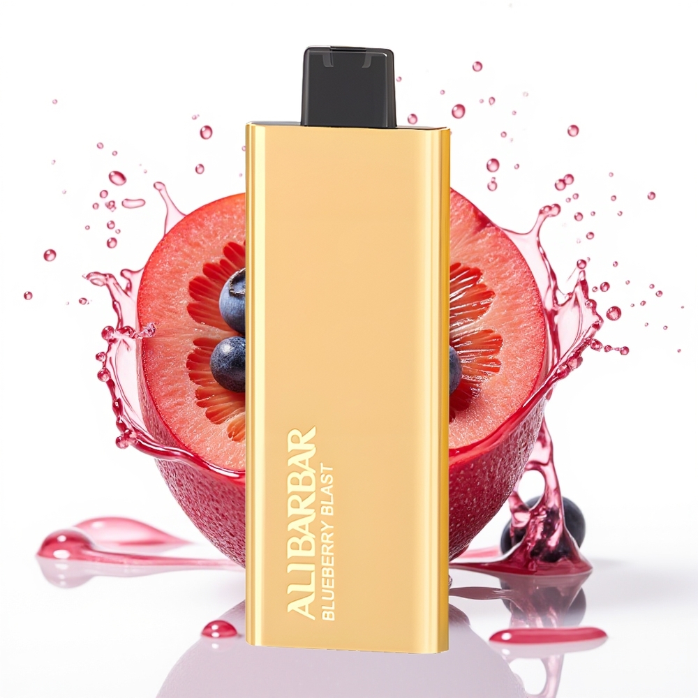 Alibarbar Pandora 7000 Pof Enkratni Vape Borovnica Eksplozija 17 ml 1.0 Ohm