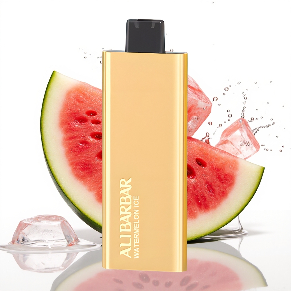 Alibarbar Pandora 7000 Pof Enkratni Vape Lubenica Led 17 ml 1.0 Ohm