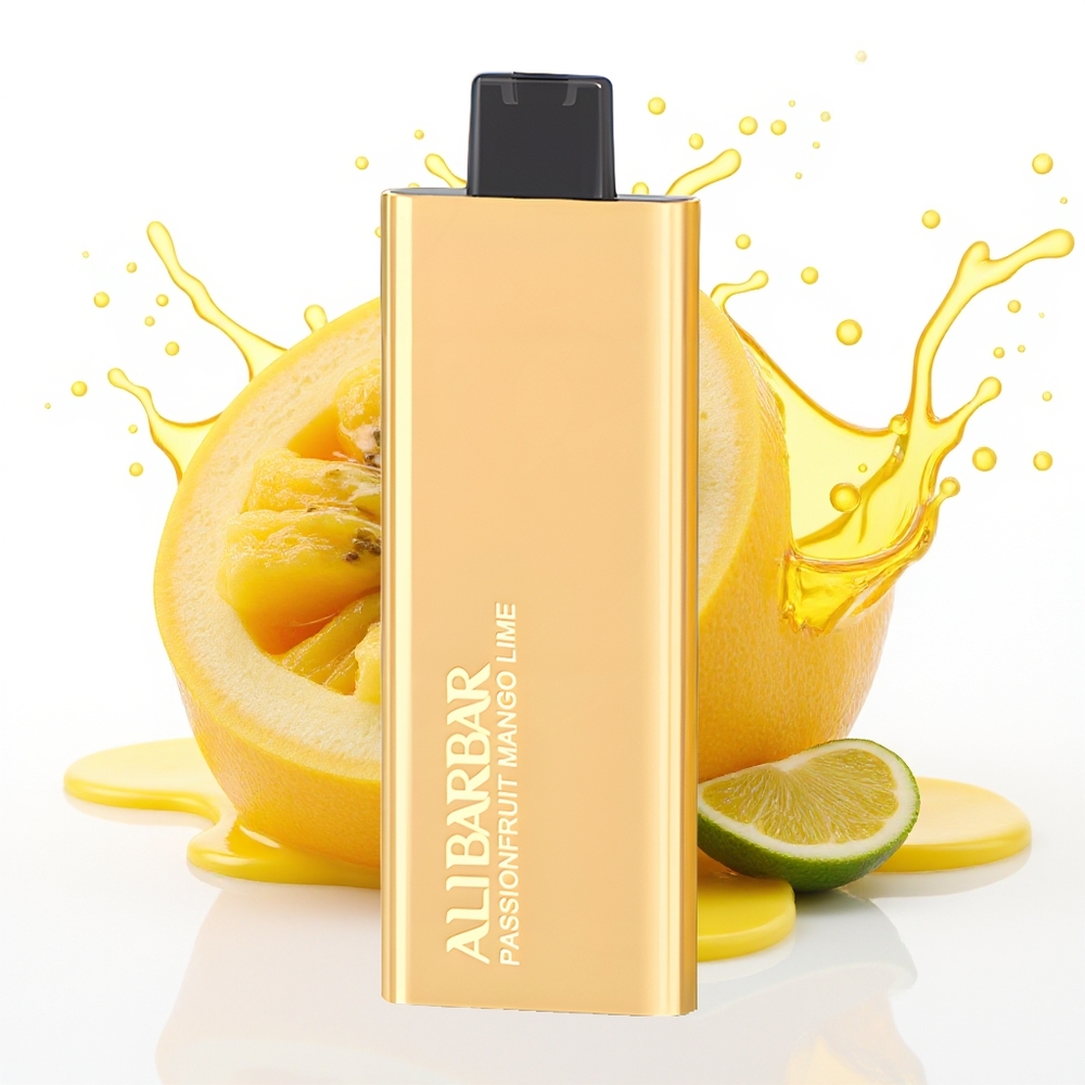 Alibarbar Pandora 7000 Pofov Enkratna Vapa Pasijonka Mango Limeta 17 ml