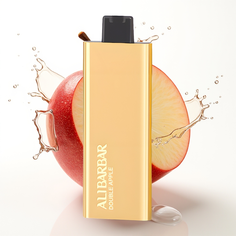 Alibarbar Pandora 7000 Pofov Enkratna Vape Dveh Jabolk 17 ml