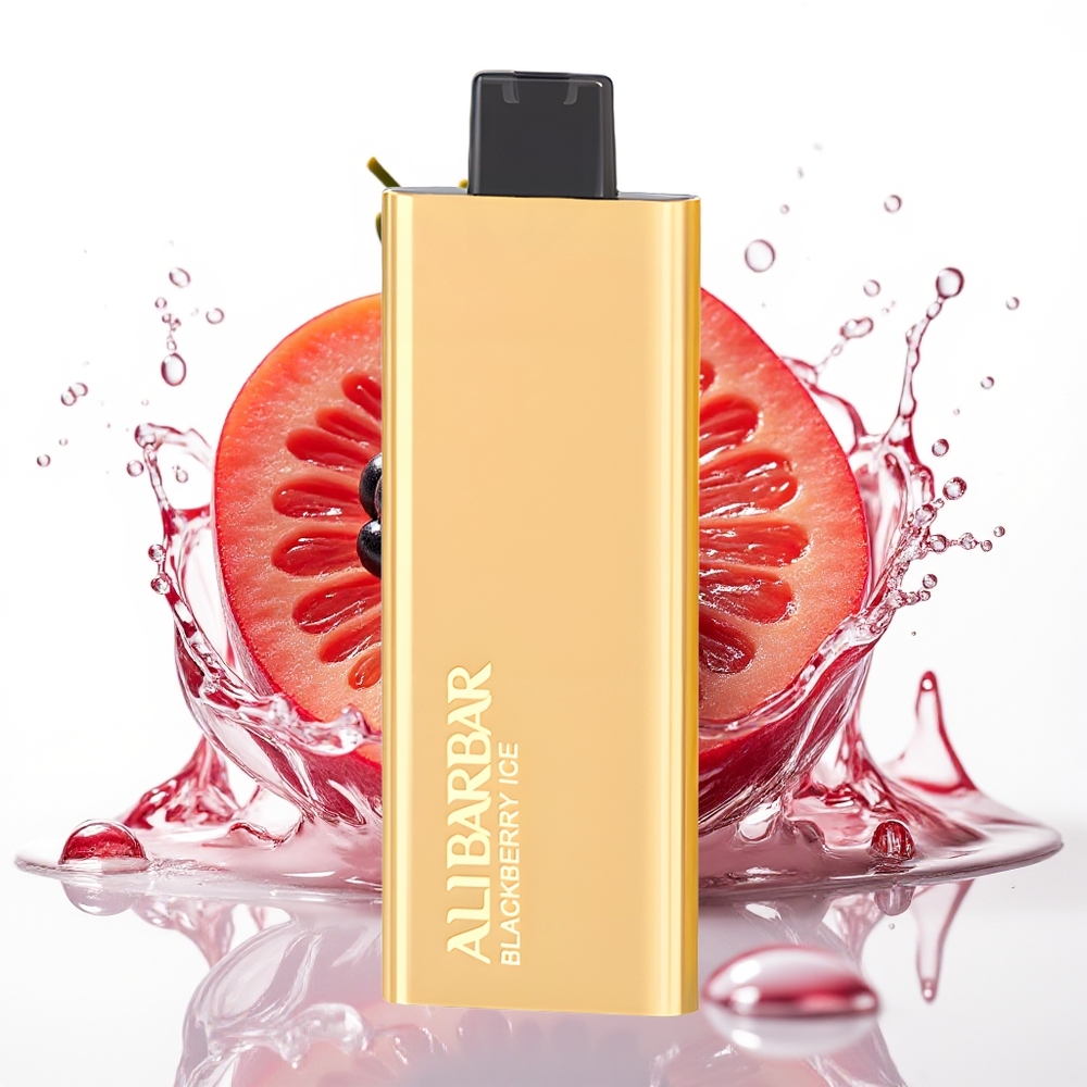 Alibarbar Pandora 7000 Puffs 17 ml Enkratni Vape Borovnica Led