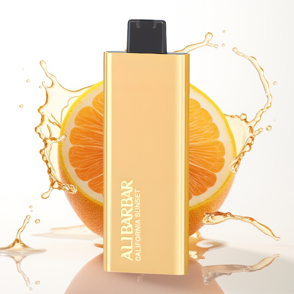 Alibarbar Pandora 7000 Puffs 17ml Kalifornijski Sončni Zahod