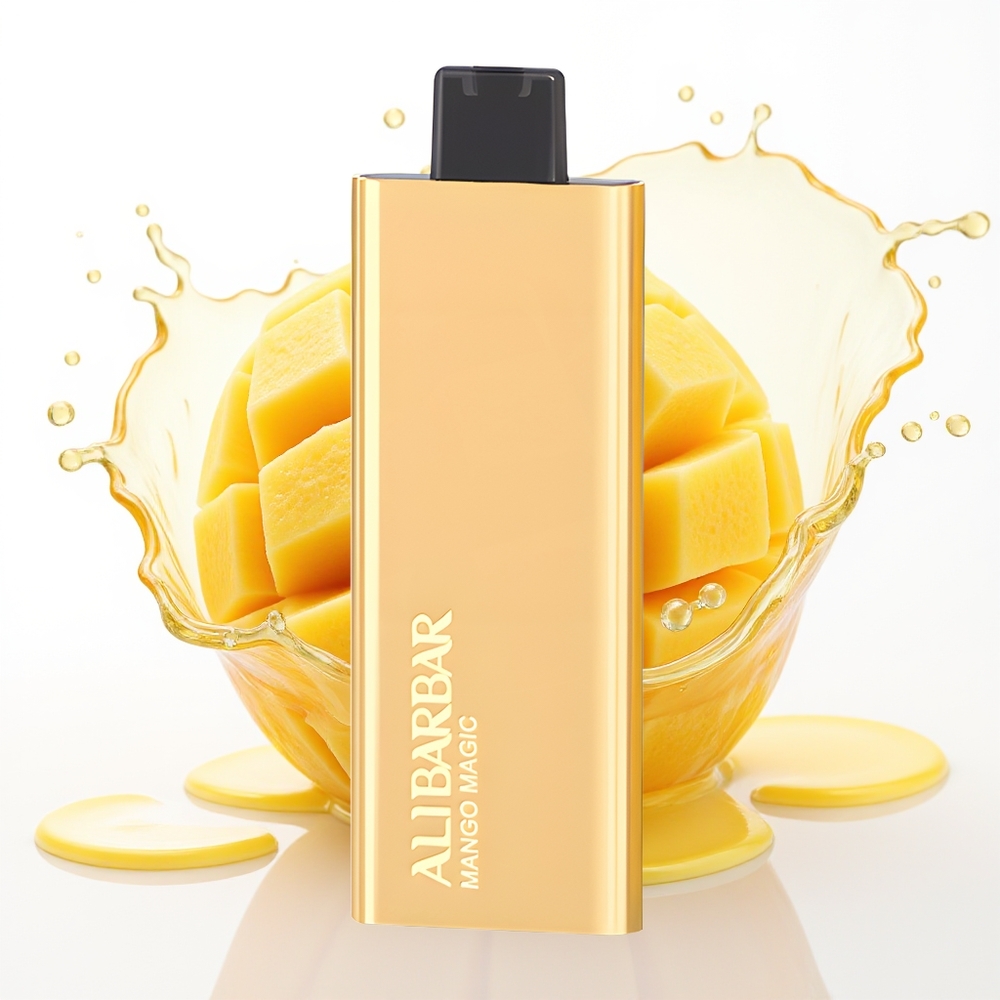 Alibarbar Pandora 7000 Pufov 17 ml Enkratna Vape Mango Čarovnija