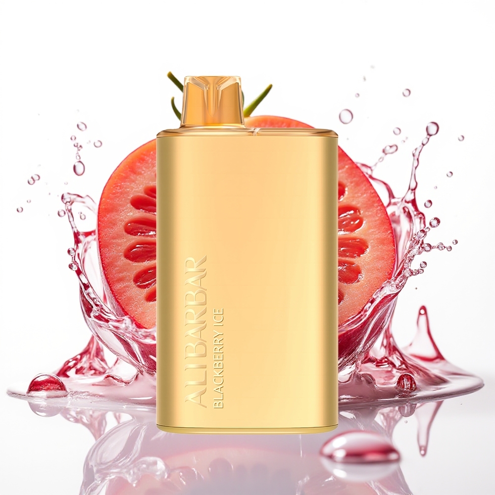 Alibarbar Rich 8000 20ml 2000mAh Enkratni Vape Borovnica Led