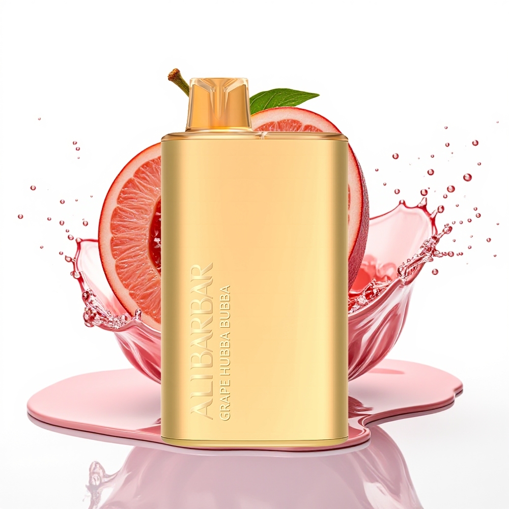 Alibarbar Rich 8000 Puf Enkratni Vape Grozdje Hubba Bubba 20ml 2000mAh